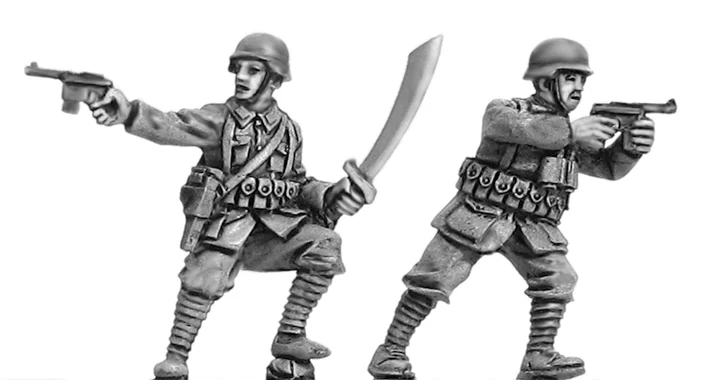Chinese NCO in Helmet (28mm)