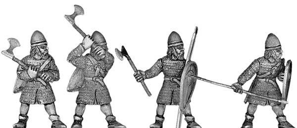 Isleman in mail with axe c.1056 (28mm)