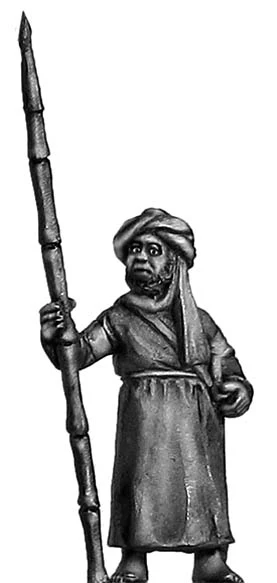 Saracen spear on foot (28mm)