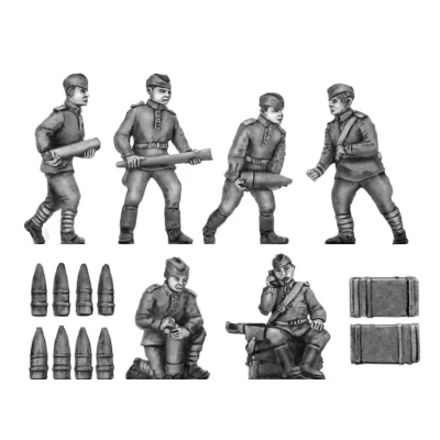 122mm Howitzer crew (20mm)