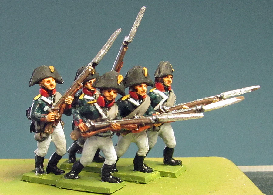 Musketeers Bicorne, advancing (18mm) - Image 2