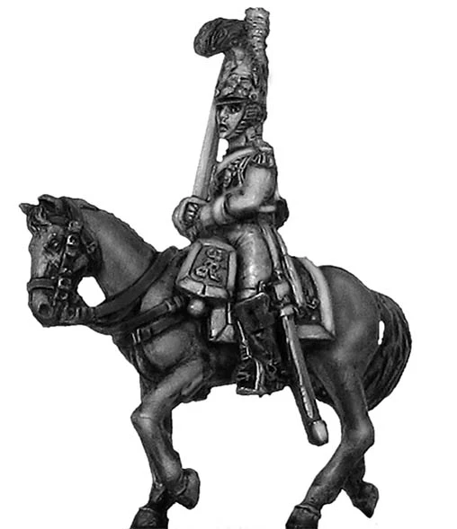 1812 Kürrassier-Regiment von Zastrow officer at rest (28mm)