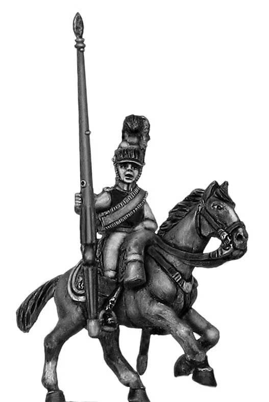 1812 Kürrassier-Regiment von Zastrow standard bearer (28mm)