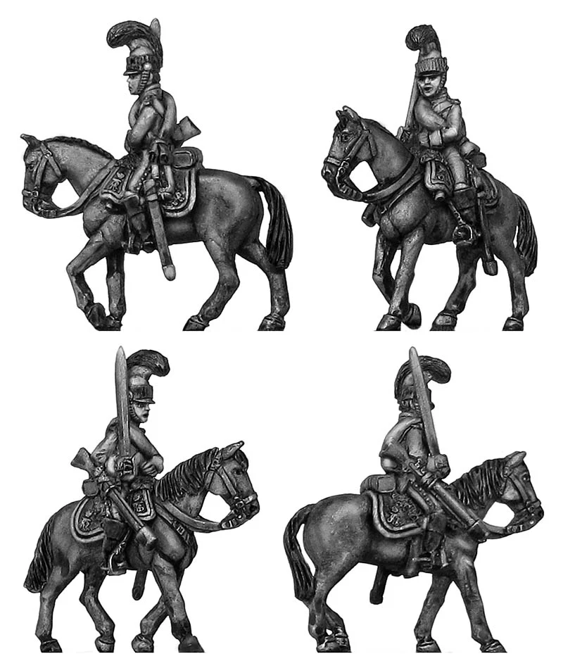 1812 Saxon Garde du Corps trooper at rest (28mm)