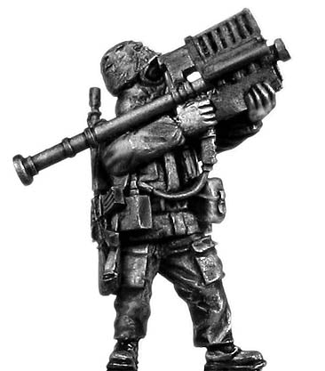 1960-80s US MOPP gear squad in helmet (28mm) - Image 6