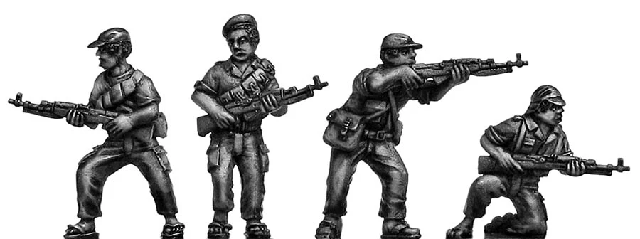 1970s ZANLA guerilla with SKS automatic rifle (28mm)