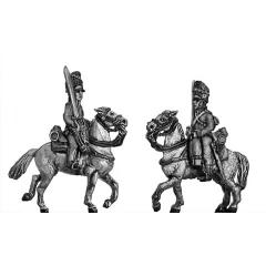 2nd Dragoons Scots Greys at rest (18mm)
