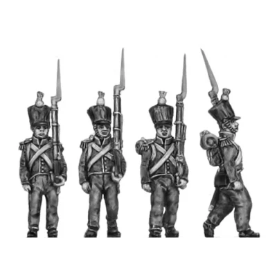 2nd Nassau- Usingen Voltigeur, March attack (18mm)