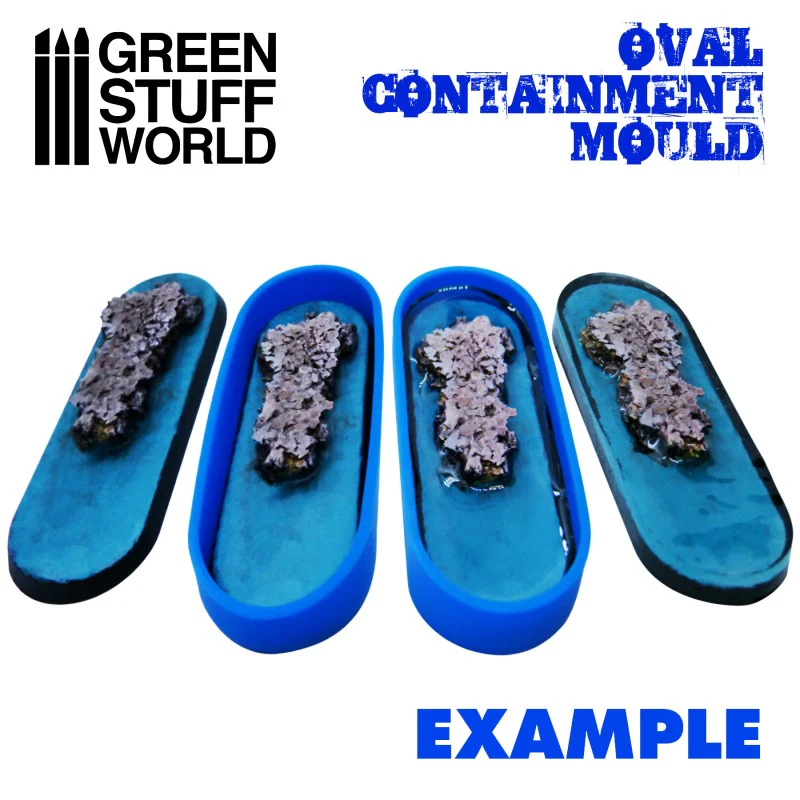 5x Containment Moulds for Bases - Oval - Image 2