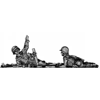 60mm mortar, firing (20mm)