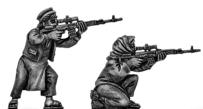 Afghan Guerrilla sniper with SVD Dragunov (28mm)