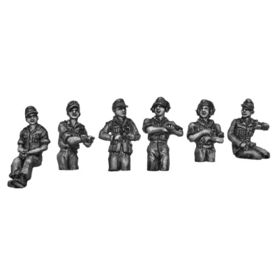 Afrika Korps crew set, hatch variants (20mm)