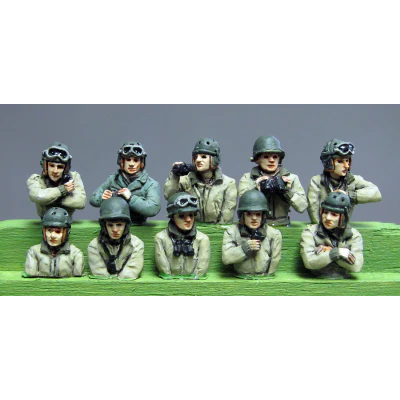American Tank Crew Heads (20mm) - Image 2