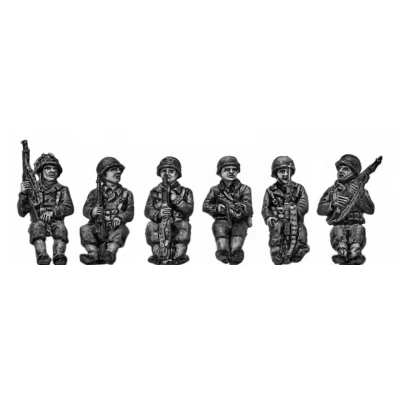 Armoured infantry seated set 2 (20mm)