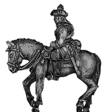 Austrian Dragoon Officer (18mm)