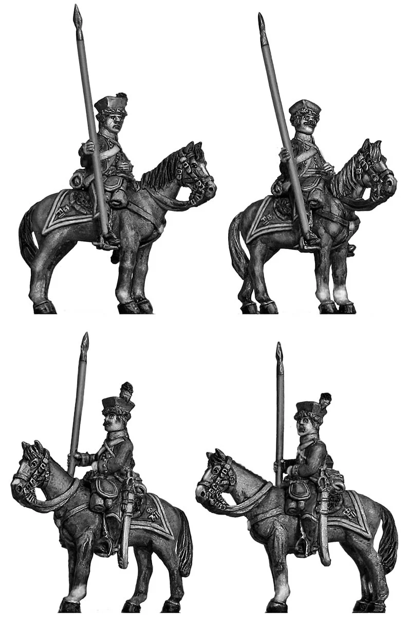 Austrian Uhlans 1792-98 at rest Deal (28mm) - Image 2