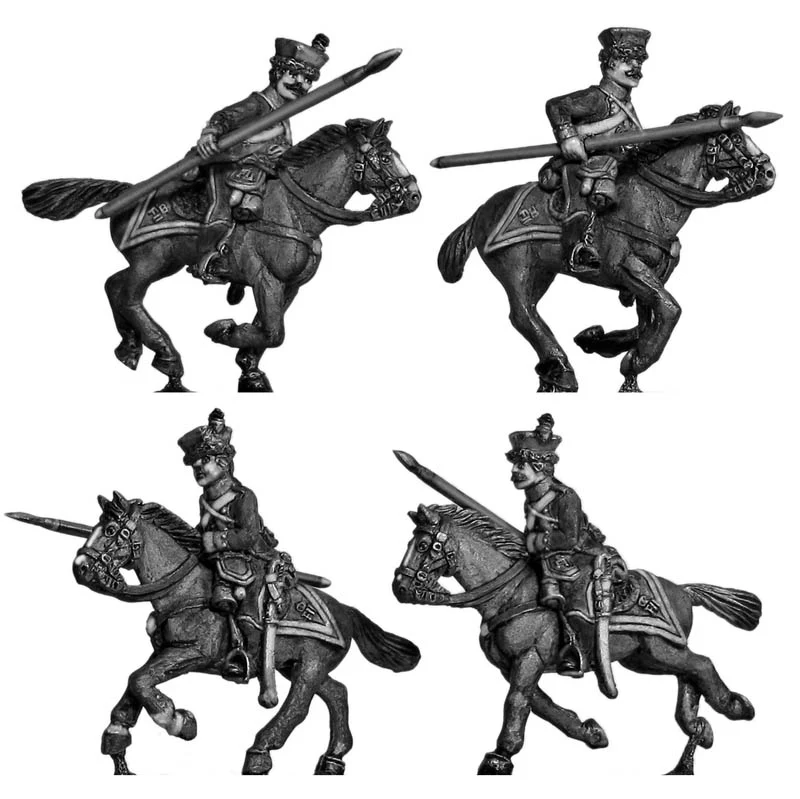 Austrian Uhlans 1792-98 in action Deal (28mm) - Image 2