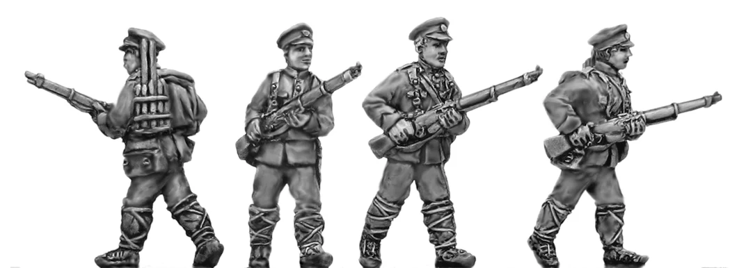 Bargain pack of 30 assorted Bulgarian infantry (28mm) - Image 2