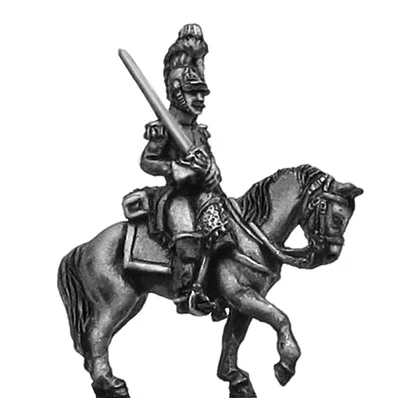 Belgian Carabinier officer, in helmet (18mm)