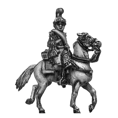 Belgian Carabinier trumpeter, in helmet (18mm)