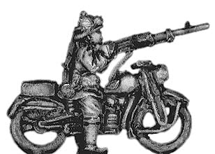 Bersaglieri on motorcycle with LMG (15mm)