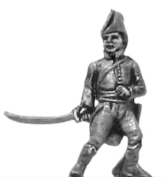 Bohemian landwehr, officer (18mm)