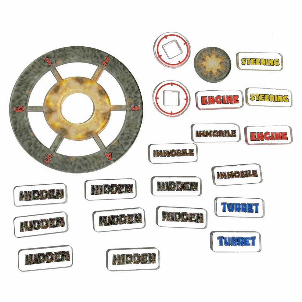 NEW - Bolt Action v3 Tokens and Template (TTR)
