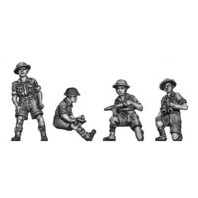 British 2lb A/T crew North Africa (20mm)
