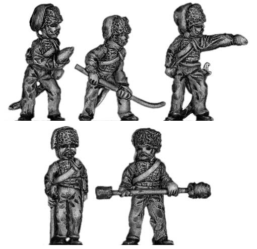 British Horse Artillery Crew (18mm)