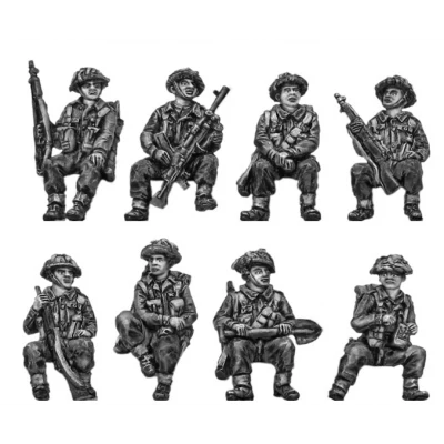 British Infantry tank riders – Sets 1 and 2 (20mm)