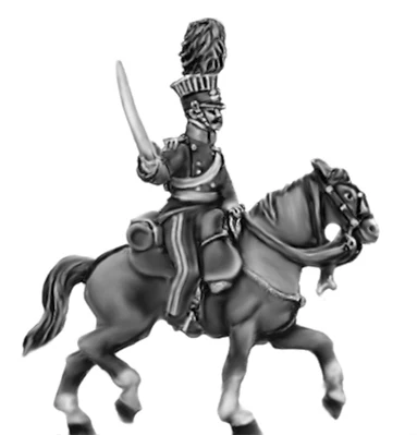 Brunswick Lancer officer (18mm)