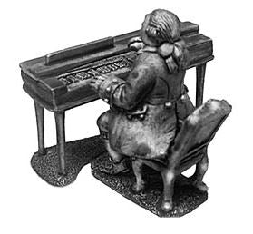 C. E. Bach at the clavichord (28mm) - Image 3