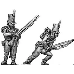 Cacadores skirmishing with musket (18mm)
