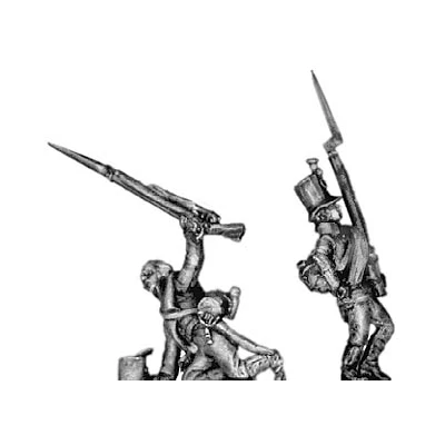 Casualty set, shakos (18mm)