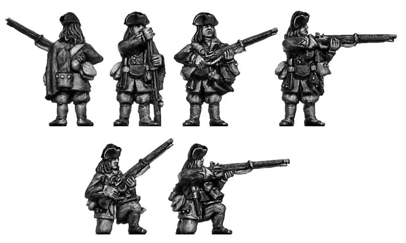 Catalonian Miguelete, skirmishing (18mm)