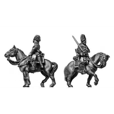 Cavalry trooper, cocked hat (18mm)