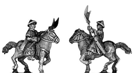Cavalry with halberd (15mm)