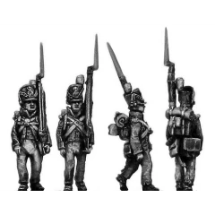 Centre Company, marching, shoulder arms (18mm)
