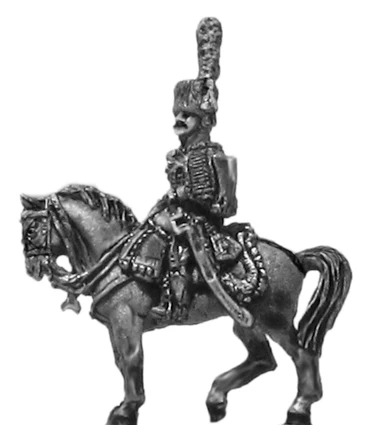 Chasseur a Cheval officer at rest (18mm)