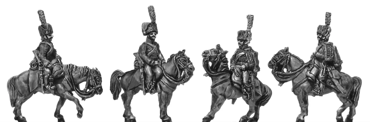 Chasseur a Cheval trooper at rest (18mm)