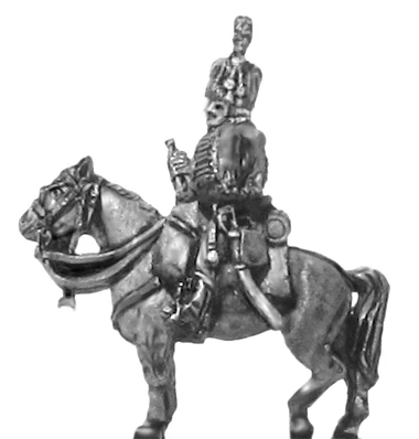 Chasseur a Cheval trumpeter at rest (18mm)