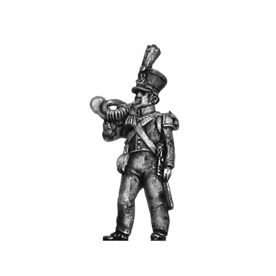 Chasseur / Jaeger, hornist (18mm)