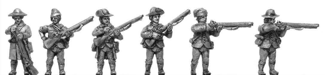 NEW - Colonial Militia Battalion - American War of Independence (18mm) - Image 3