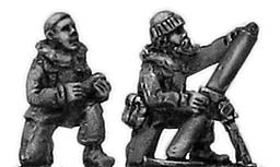 82mm mortar with 2 Chechen crew (15mm)