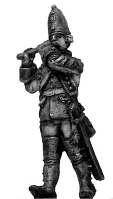 1756-63 Saxon Grenadier fifer marching (28mm)