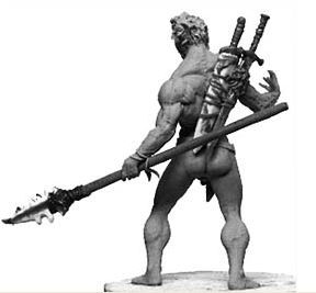 Cú Chulainn, warrior hero of Celtic pre-Christian Ireland (28mm) - Image 3