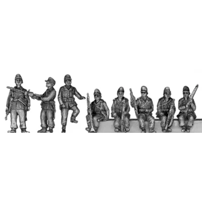 DAK Panzer Grenadiers for SdKfz Halftrack (20mm)