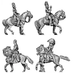 Davout, Lannes, Lasalle, and general (18mm)