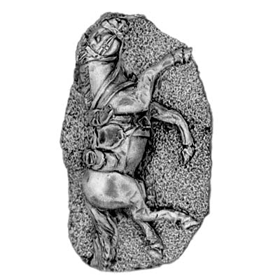Dead US Horse game marker (18mm)