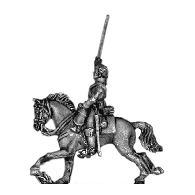 Dragoon, charging (18mm)
